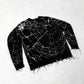 SPIDER WEB DISTRESSED JUMPER i