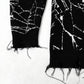 SPIDER WEB DISTRESSED JUMPER i