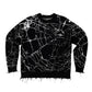SPIDER WEB DISTRESSED JUMPER i