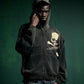 PECCATORI SKULL ZIP UP HOODIE