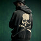 PECCATORI SKULL ZIP UP HOODIE