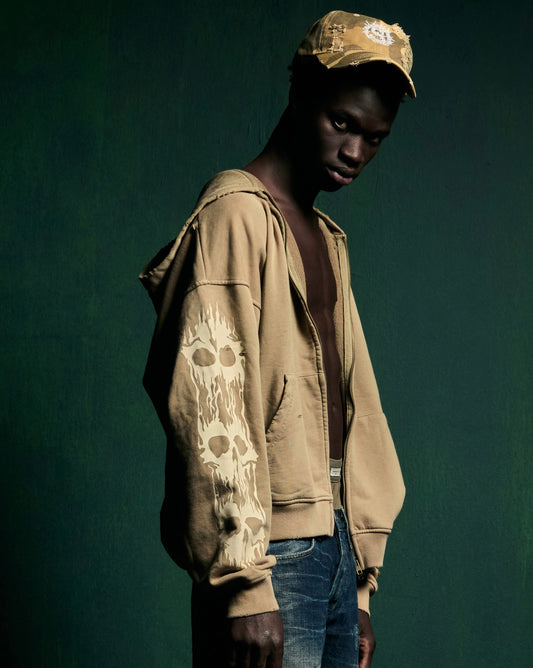 I SEE GHOST ZIP UP HOODIE