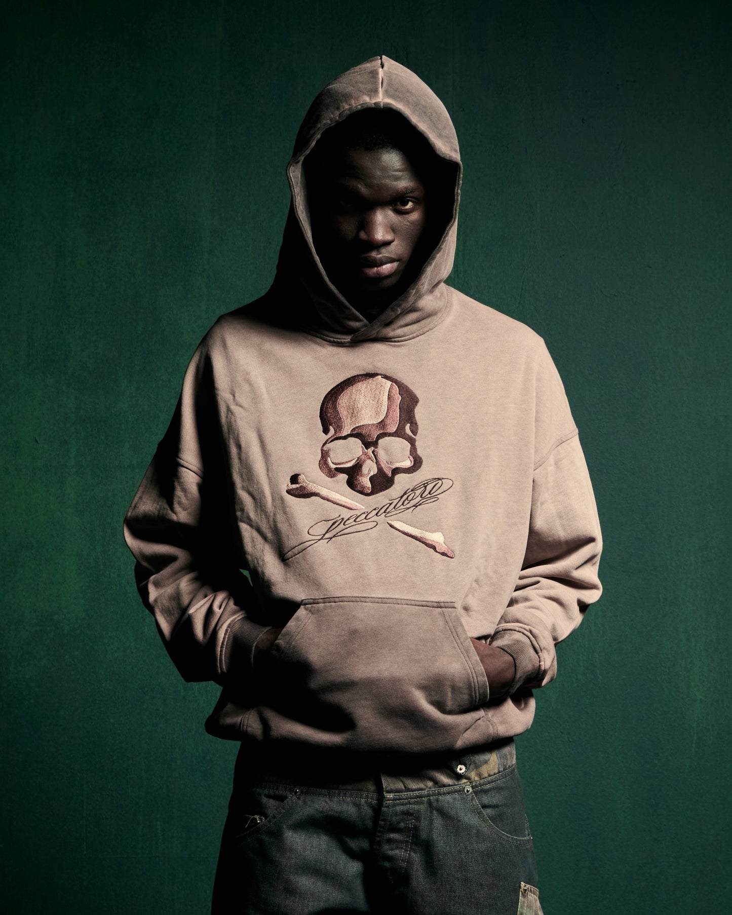 PECCATORI SKULL HOODIE