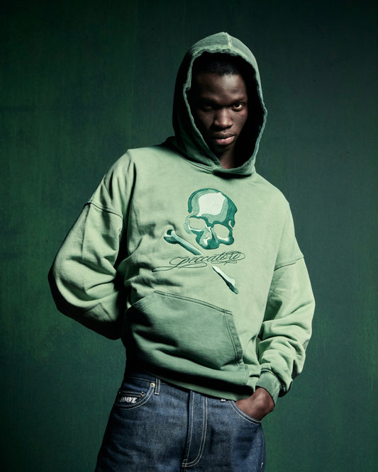 PECCATORI SKULL HOODIE