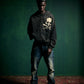 PECCATORI SKULL ZIP UP HOODIE